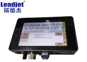 Cheap Automatic Thermal Inkjet Printer , Batch Number Coding Machine Free Maintenance for sale