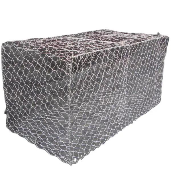 Latest Design Reasonable Price Easy Installation Galvanized Gabion Box 2m x 1m x