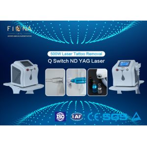 China Mini Q Switched Nd Yag Laser Tattoo Removal Machine , Portable Tattoo Removal Machine 60HZ on sale