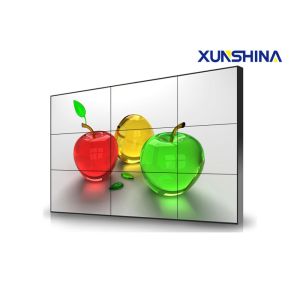 LED Backlight 3x3 46 inch Nearly Seamless Video Wall with Bezel 3.5mm