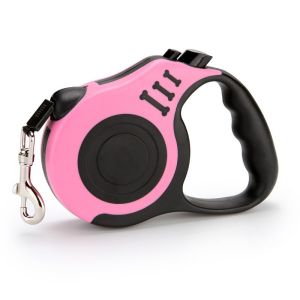 Plastic Material Auto Dog Leash Pet Accessory Retractable Dog Lead