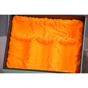 Stamping / Embossing Tea Storage Box , Custom Paperboard Boxes With Metal Tin