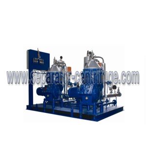 Fuel Oil Centrifuge Disc Stack Centrifuges , 2000LPH 3 Phase Separator