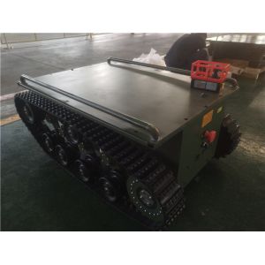 Load 100KG Crawler Robot Rubber Track Undercarriage