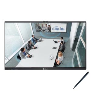 NO Folded 4K LCD Touch Screen Interactive Panels by Qtenboard Conference for