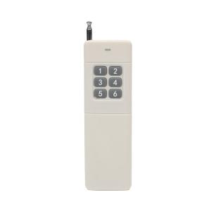 Cheap 3000m Remote Control Transmitter RF Radio Remote 315/433 Long Range Distance High Power Transmitter TX 2CH Big Button for sale
