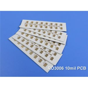 Cheap RO3006 PCB 10mil For High-frequency Applications for sale