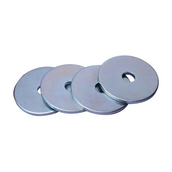 Quality Functionally 6mm Flat Washer , Flat Metal Spacers For More Stressful Loads wholesale