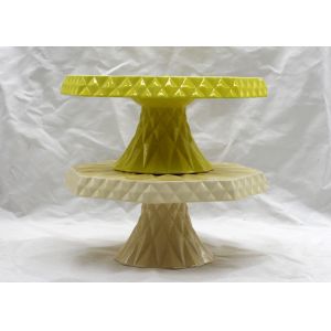 Unique Modern Dolomite Material Cake Serving Stand Tray Sizes Customized