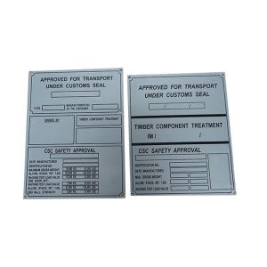 Cheap ISO Shipping Container CSC Plate on Container for sale