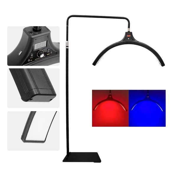 Best Eyelash Extension Light 60w Whole Set Led Half Moon Lamp Aluminum Alloy