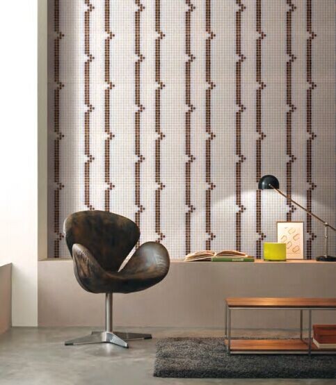 Quality Wall mosaic tiles recycled glass mosaic pattern for home decoration wholesale