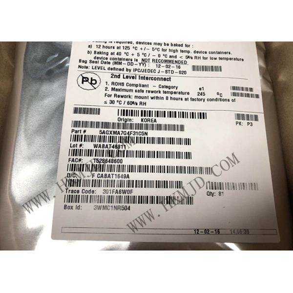 Quality Integrated Circuit Chip 5AGXMA7G4F31C5N Field Programmable Gate Array 5AGXMA7 FBGA896 wholesale