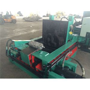 Plc Control Hydraulic Baling Equipment Pushing Out Discharging High Speed