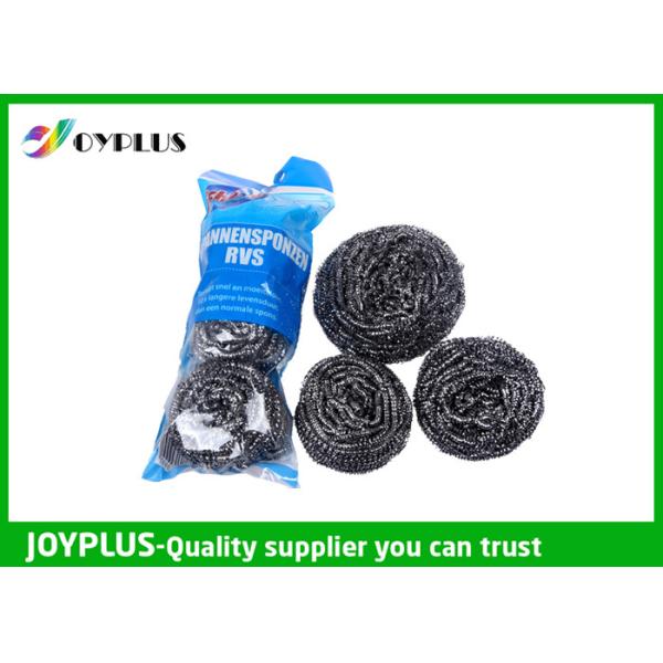 Quality Duarable Kitchen Scrub Pads , Stainless Steel Pot Scrubbers Multi Functio wholesale