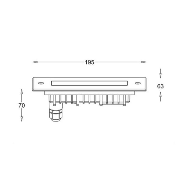 9W 100V 240V 24V 12V In Ground LED Lights For Stair Energy Efficient CE RoHS