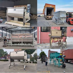 Customizable Blending Machine Ribbon Blender 500l 1000l 2000l 5000l 10000l