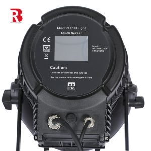 LED Fresnel Light With Auto Zoom Stage Studio Light RDM / DMX RGBAL