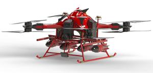 Cheap Rescue Fire Fighting Drone and Detection UAV for sale