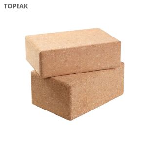 China 2 4 Recycled Yoga Block Cork 2er Set Resilient Material Portable Fit on sale