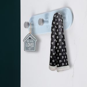 1 Hook 3 Hook Hole Free Long Strip Plastic Wall Hooks Adhesive Traceless