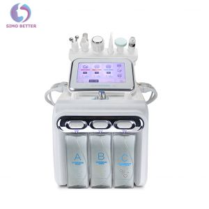 6 In 1 Small Bubble Oxygen Therapy Facial Machine For Water Dermabrasion