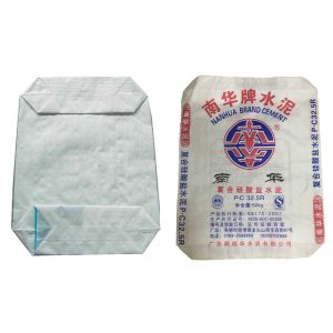 Laminated PP Woven Block Bottom Valve Bag 25KG 50KG Customized Printing