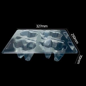 Transparent PET Turnover Plastic Packaging Blister Tray for Automobile