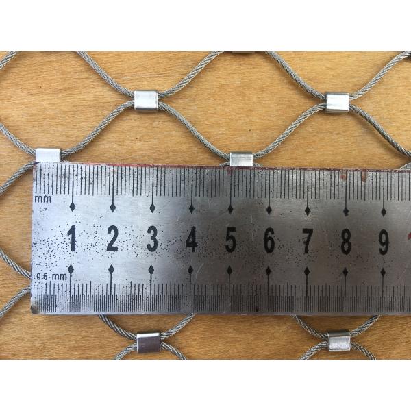 Lightweight Stainless Steel X Tend Cable Mesh Fall Protection Environment Friendly