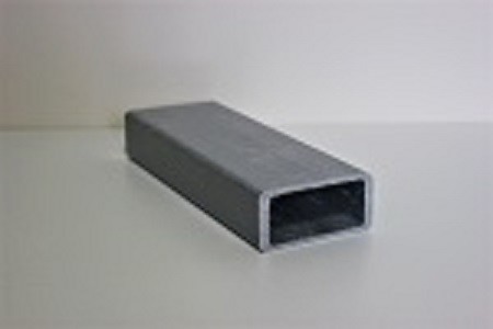 Quality 2m Grey GRP FRP Pultruded Rectangular Tube High Tensile Strength wholesale