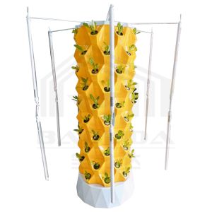 High Rigidity 10 Layers 80 Holes Vertical Hydroponic Growing System with 110