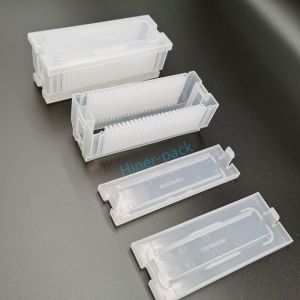 Cheap 3 Inch Handling Wafer Shipping Box Carriers Semiconductor Used In Wafer Fab for sale