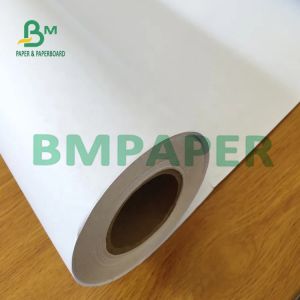 24" 36" 60" Width White Plotter Bond Paper For Garment 20LB 80g