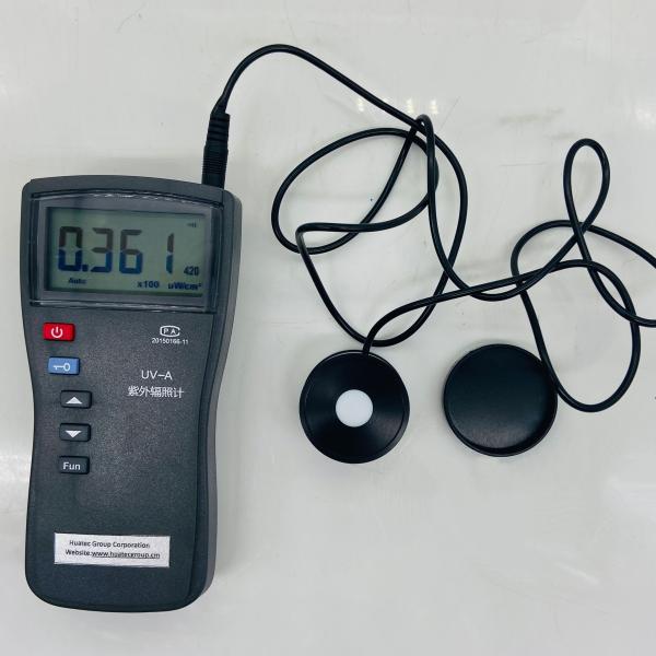 UV Radiometer UV-A Ultraviolet Irradiance Meter UV Light, Ultraviolet Illuminome