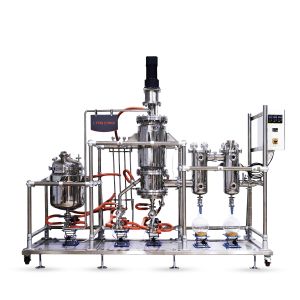 Automatic Herb Extraction Equipment Hemp Oil Short Path Distillation Machine