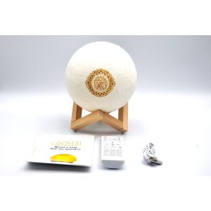 Touch rechargeable light moon lamp quran speaker