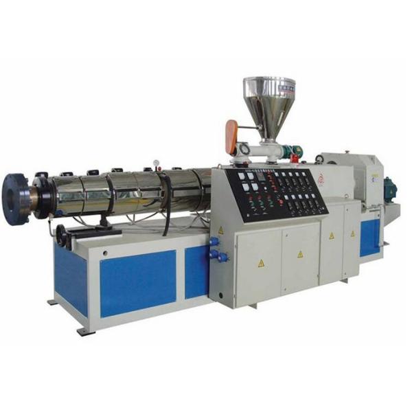 Quality SJZ Conical Twin Screw Extrusion Machine / Pvc Pipe Extrusion Line wholesale