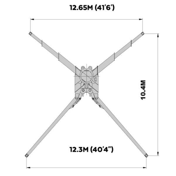 63 METER 6SECTION RZ BOOM Hydraulic System with Manual Overrides Our pumps feature an adaptive hydraulic system