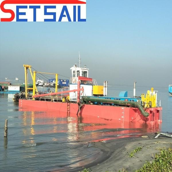Made 16 Inch Cutter Suction Dredger for Sea Maximum Dredging Depth 13 Meter