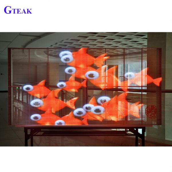 Customized Screen Dimension P3.91 P7.81 P10 Transparent Clear LED Video Display