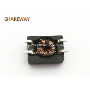 250Vac 60Hz Toroidal Common Mode Choke 4 Pin SMD Data Line Choke