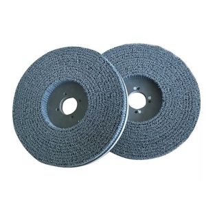 China 300mm Hard Alloy CBN Tool Edge Passivation Diamond Bristle Disc Brush on sale