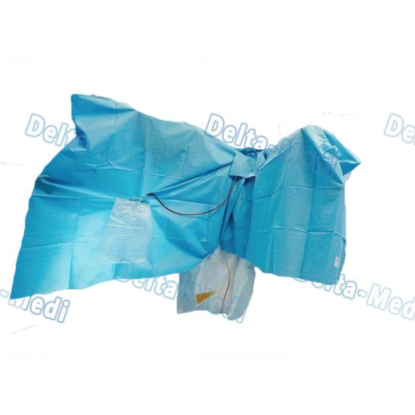 TUR Surgical Disposable Sterile Urology Drape / Lithotomy Drape With Aperture /
