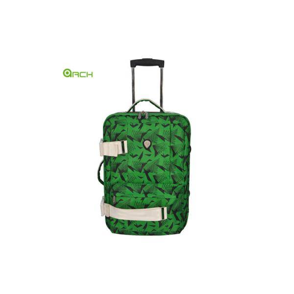 Quality Printing Tapestry Travel Trolley Luggage With Padded Handle wholesale