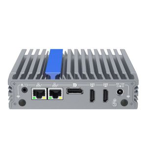 Barebone Computer J3710 Dual Lan Business Fanless Mini Pc With 6 USB
