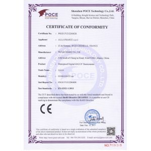 Xian WeTest Industry Co., Ltd. Certifications