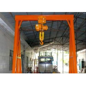 Single Girder A Frame Lifting Height 4M Portable Gantry Crane