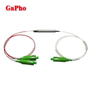 1x2 High Isolation Filter WDM 1640 / 1620nm For Fiber Amplifier