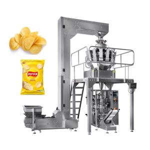 0.07mm Multi Lane Packaging Machine 25bags/min 150g Corn Puff