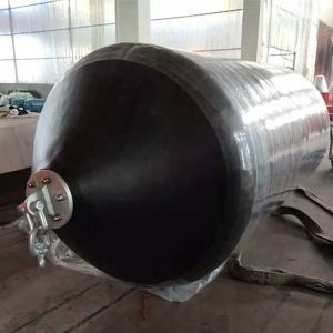 Marine Dock Floating Foam Fender 2.5*5.5M Industrial Energy Absorbing Black